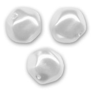 Perles baroques irrégulières nacrées 10 mm - White x15|raw }}