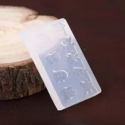 Moule silicone pour résine - Mini décorations de Noël 53x32x6 mm x1