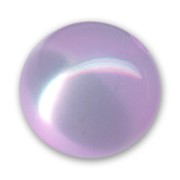 Perle ronde Polaris brillante 14 mm Violet x1