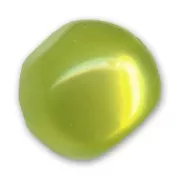Perle ronde multifaces Polaris brillante 20 mm Peridot x1