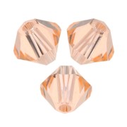 Toupies en cristal PureCrystal 5328 3 mm Light Peach x50|raw }}