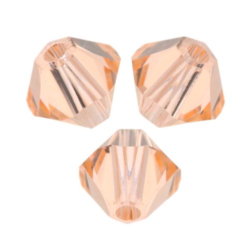 Toupies en cristal PureCrystal 5328 3 mm Light Peach x50