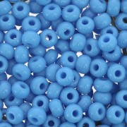 Preciosa Perles rocailles 7/0 3.5 mm - Opaque Turquoise x20g|raw }}