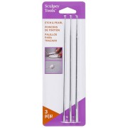 Studio - Set de 3 outils double embouts : perçage et finition