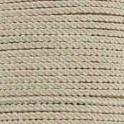 Cordon en polyester tressé 2 mm - Beige x1m|raw }}