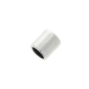 Embouts tube de finition pour cordon 2 mm - Placage Argent fin vieilli x10|raw }}