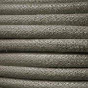 Coton ciré européen 1.3 mm Gris x 1 m