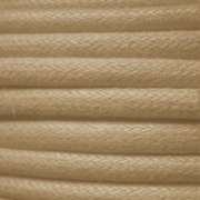 Coton ciré européen 1.3 mm Beige x 1 m|raw }}
