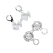 Cache noeuds 5.6 mm avec anneau - Fabrication européenne en Argent 925 x5