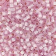 Miyuki Delica 11/0 DB0624 - Dyed Light Rose Silver Lined Alabaster x8g
