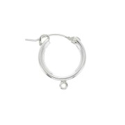 Créoles avec anneau ouvert 15 mm en Argent 925 x2|raw }}