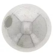 Perle Ronde en résine CCB 16 mm Argenté x 1