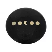 Élément rond à coller 4.8 mm - Gold filled (or laminé)  x1