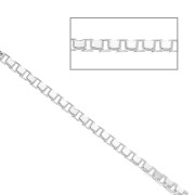 Chaîne maille Vénitienne 1 mm en Argent 925 x50cm|raw }}