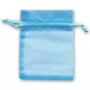Sachets Organza 70x90 mm Dark Aquamarine x20