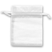 Sachets Organza 70x90 mm Blanc x20|raw }}