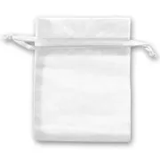 Sachets Organza 70x90 mm Blanc x20