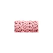 Bobine de 62 mètres de fil de chanvre Hemp Cord 1.1 mm Vieux Rose