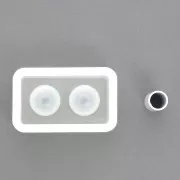 Moule silicone Padico sphère 16 mm pour résine x1