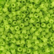Miyuki Delica 11/0 DB0763 - Mat Opaque Chartreuse x8g|raw }}