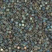 Cubes Miyuki 1.8 mm SB18-2008 - Mat Metallic Patina Iris x10g