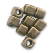 Cubes Miyuki 1.8 mm SB18-2006 - Dark Bronze Met Mat x10g|raw }}