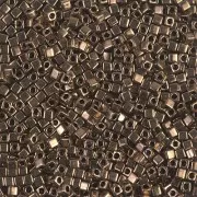 Cubes Miyuki 1.8 mm SB18-0457 - Dark Bronze Metallic x10g