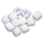 Cubes Miyuki 1.8 mm SB18-0471 - Opaque White AB x10g|raw }}