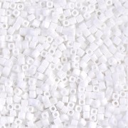 Cubes Miyuki 1.8 mm SB18-0402 - Opaque White x10g