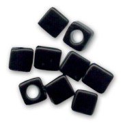 Cubes Miyuki 1.8 mm SB18-0401 - Opaque Black x10g|raw }}