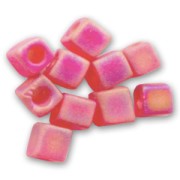Cubes Miyuki 1.8 mm SB18-0140FR - Tr Red Orange Mat AB x10g|raw }}
