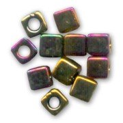 Cubes Miyuki 1.8 mm SB18-0462 - Metallic Gold Iris x10g|raw }}