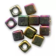 Cubes Miyuki 1.8 mm SB18-0462 - Metallic Gold Iris x10g