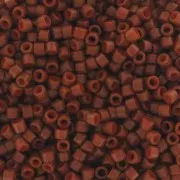 Miyuki Delica 11/0 DB0794 - Dyed Semi Mat Opaque Sienna paquet de 100g