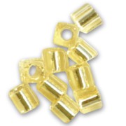 Cubes Miyuki 1.8 mm SB18-0003 - Gold Silver Lined x10g