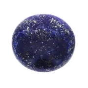 Cabochon rond 25 mm Lapis lazuli x1