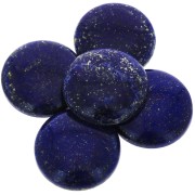 Cabochon rond 25 mm Lapis lazuli x1
