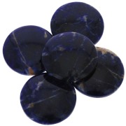 Cabochon rond 25 mm Sodalite x1
