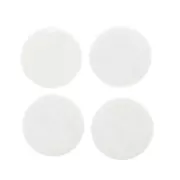 Recharge rond feutrine 22 mm pour pendentif diffuseur de parfum - Blanc x4