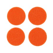 Recharge rond feutrine 22 mm pour pendentif diffuseur de parfum - Orange x4|raw }}