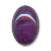Cabochon en résine 25x18 mm imitation pierre Purple x1|raw }}