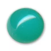 Perle ronde unie 14 mm Green Turquoise Opal x1