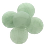 Cabochon rond 25 mm Aventurine x1
