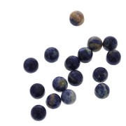 Cabochon rond 6 mm Sodalite x1