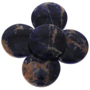 Cabochon rond 30 mm Sodalite x1