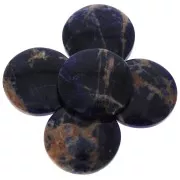 Cabochon rond 30 mm Sodalite x1