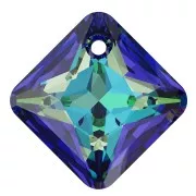 Pendentif Princess Cut PureCrystal 6431 11.5 mm Crystal Bermuda Blue x1
