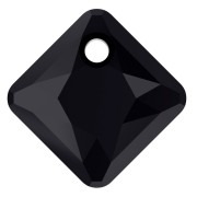 Pendentif Princess Cut PureCrystal 6431 9 mm Jet x1