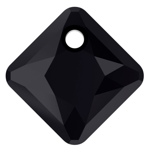Pendentif Princess Cut PureCrystal 6431 9 mm Jet x1