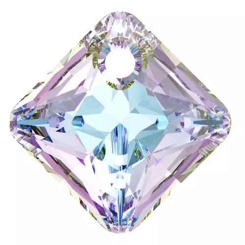 Pendentif Princess Cut PureCrystal 6431 9 mm Crystal Vitrail Light x1